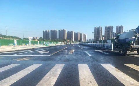 济南奥体西路北延项目顺利通车