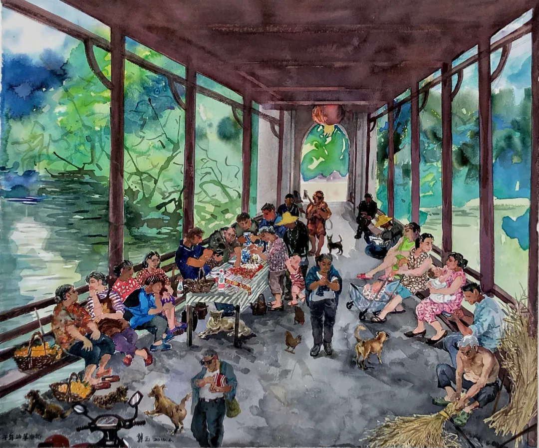 「第七届庐山水彩节邀请嘉宾」龚玉艺术作品展