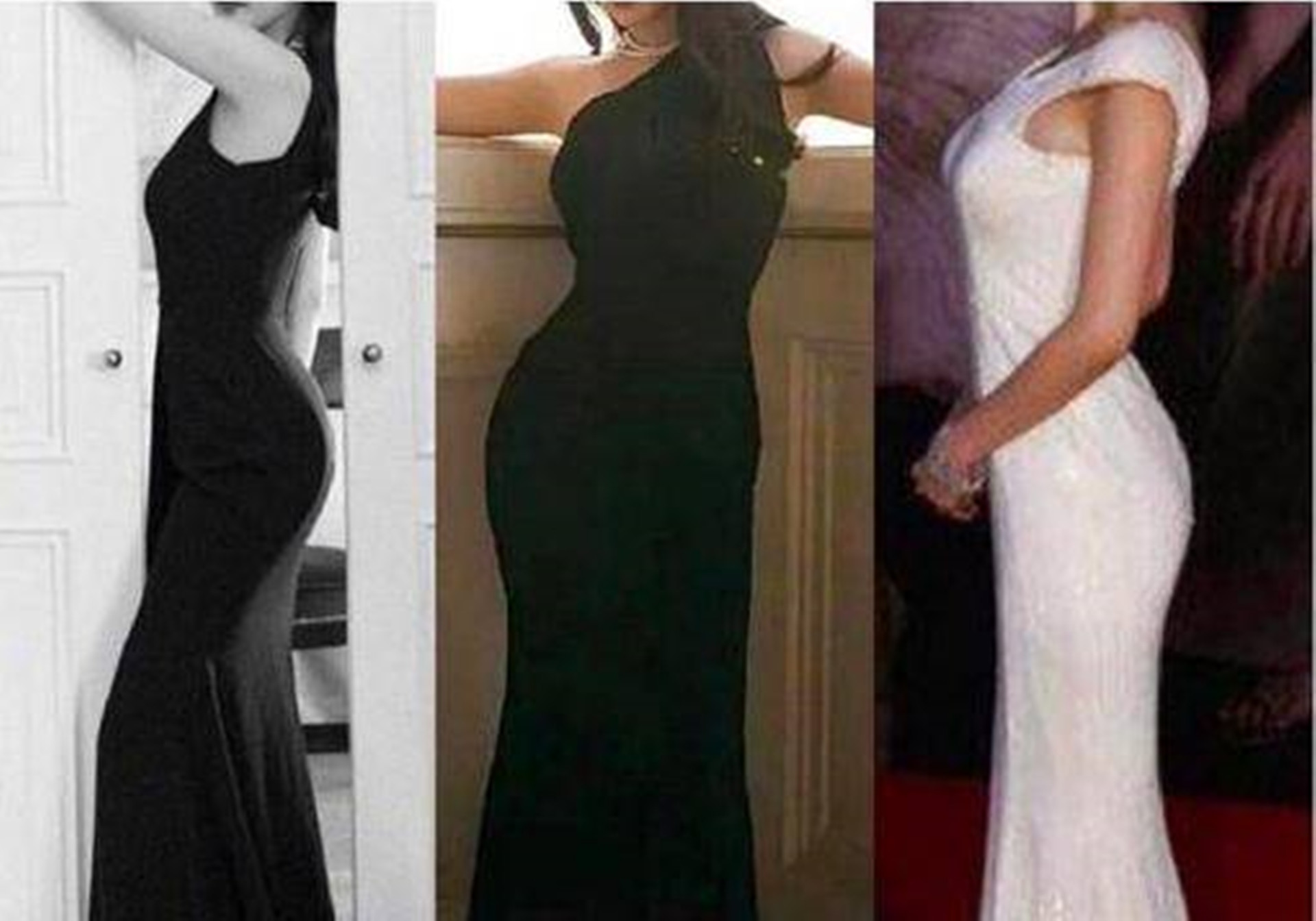 杨幂穿紧身裙出席颁奖典礼,注意看她礼服的背后,网友:露馅了!