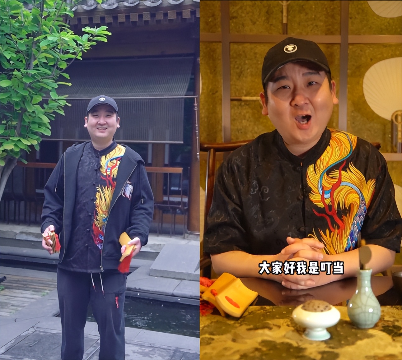 童星叮当谢昀杉近照曝光,时隔多年发福明显,身后四合院引热议