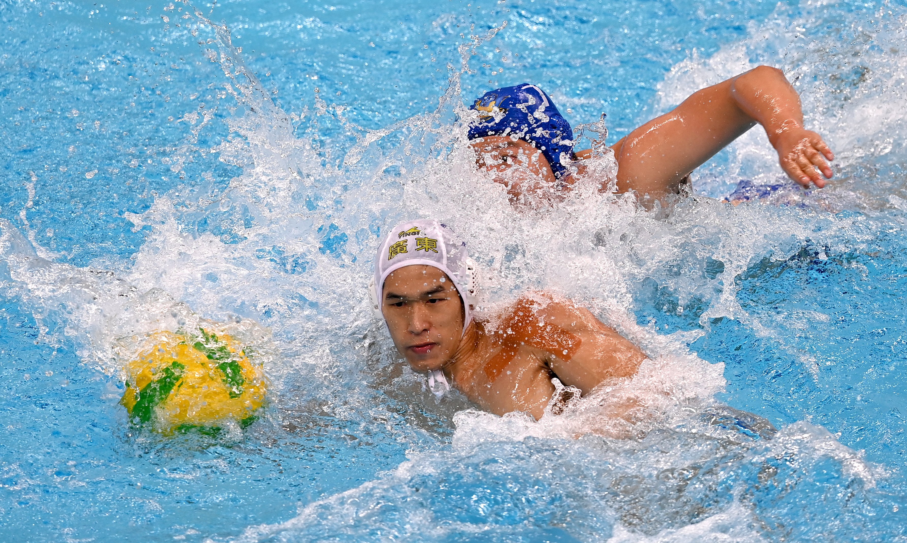 水球——广东队获得男子水球金牌