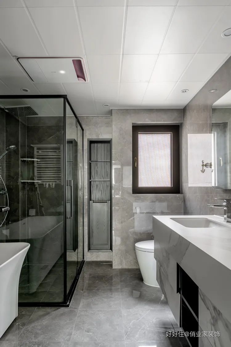 240㎡叠拼别墅,全屋杏灰色打破沉闷的高级感居所来了