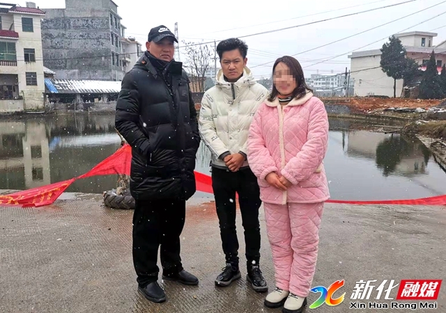暖新闻孟公镇付家村俩村民勇救落水车主凡人义举满满正能量
