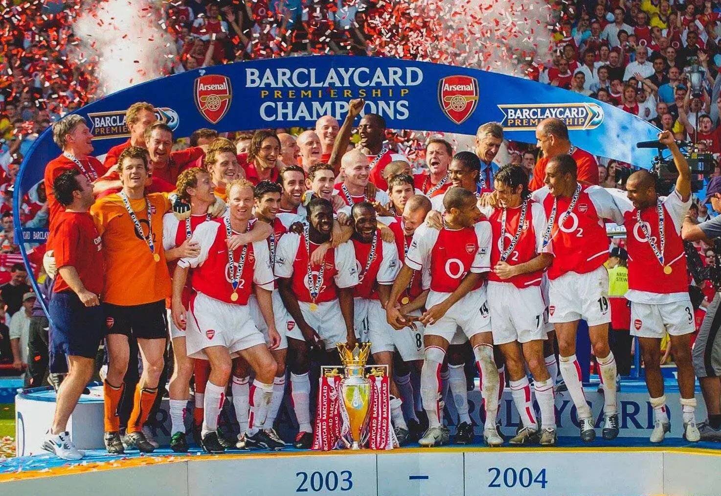 阿森纳不败之师21 球员重要性排名:亨利第一维埃拉第二