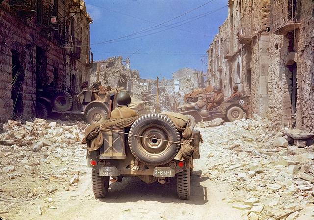 第二次世界大战的彩色老照片,带你了解真实的二战