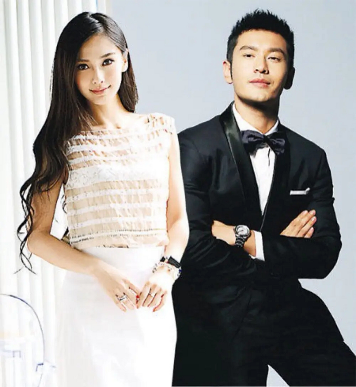 黄晓明与杨颖离婚后,有一次他说,没离婚之前,angela baby经常几天都不