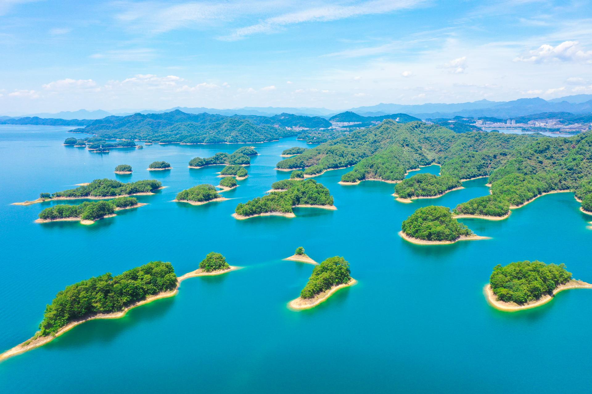 千岛湖羡山半岛景点图片