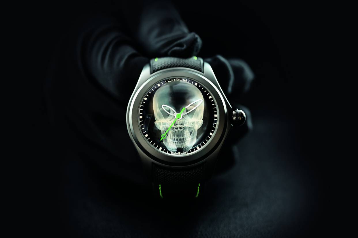 昆仑表泡泡系列新品发布 神秘魔力骷髅表出新奇