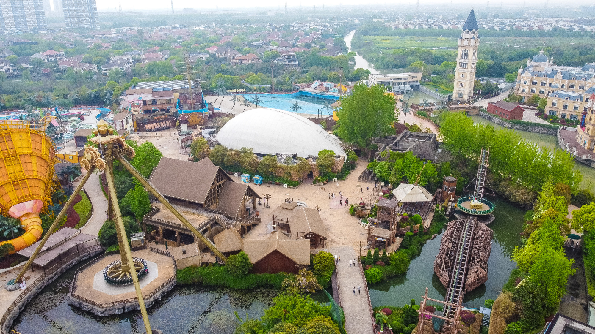 常州这座游乐园被誉为东方侏罗纪,游客都喜欢来还不会后悔