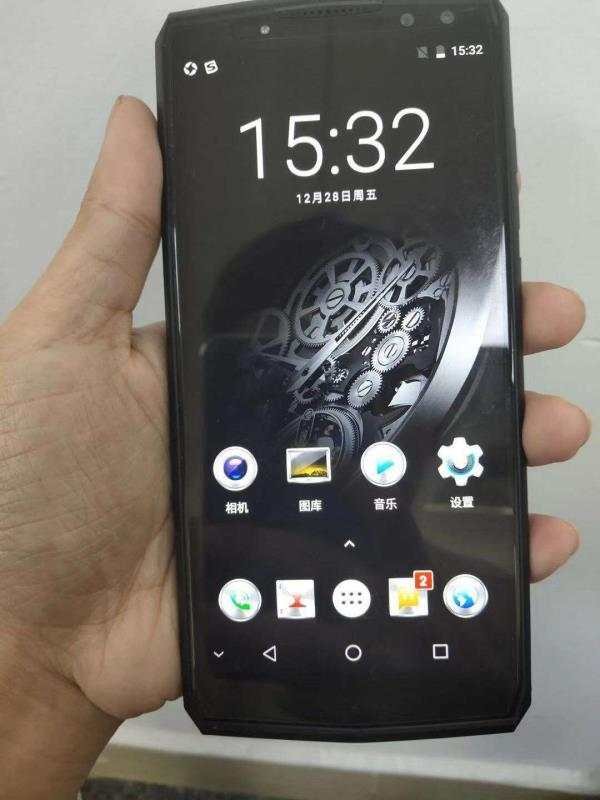 (ouki)ok k10 体验欧奇高端商务手机,小牛皮,一万毫安超长待机