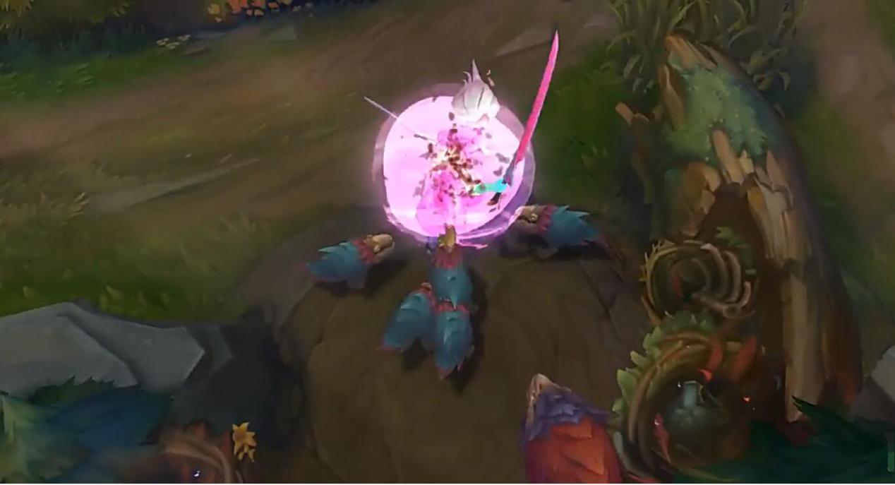 lol"魔法少女"亚索来袭,灵魂莲花新皮曝光,玩家:太粉嫩了吧