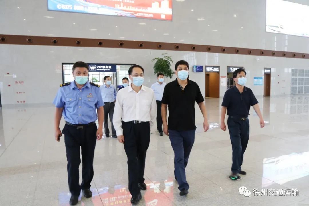 睢宁县人大领导调研交通运输工作