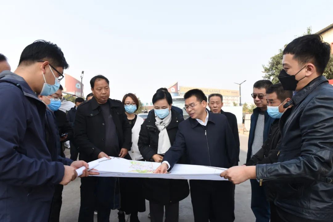 【督导调研】陈淑欣到老城区实地调研督导城市区高中迁建工作