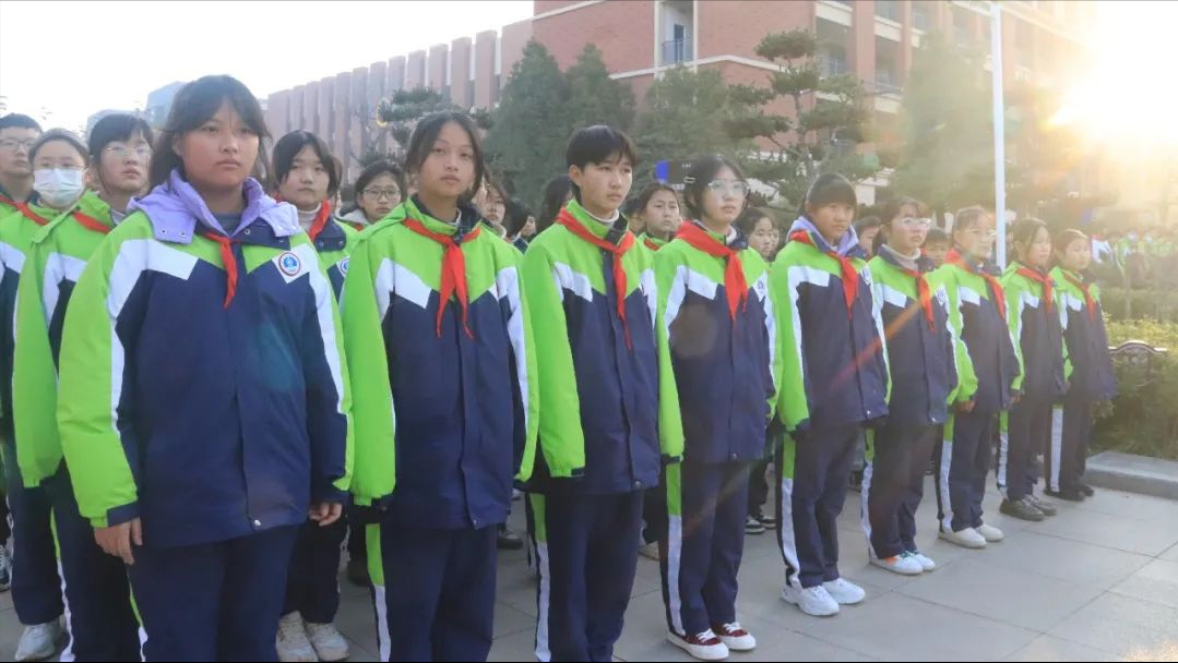 阜阳阜南县玉泉中学举行2023年春季开学典礼