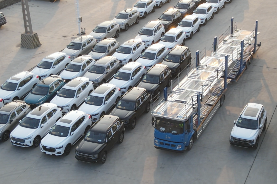 打造汽车物流行业首个氢能解决方案,长城商用车氢能轿运车交付