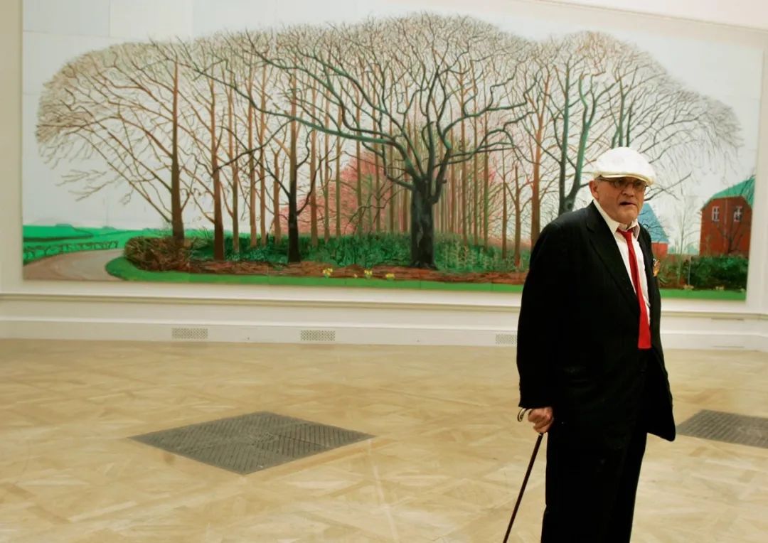 david hockney,隐藏在艺术家中的"时尚icon"