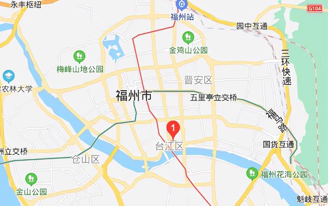 中选齐天府驾前将军庙(福建省福州市台江区)