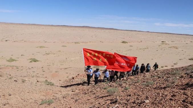 【学史力行】乌力吉口岸边境派出所开展"重走红色路线  坚定初心使命"