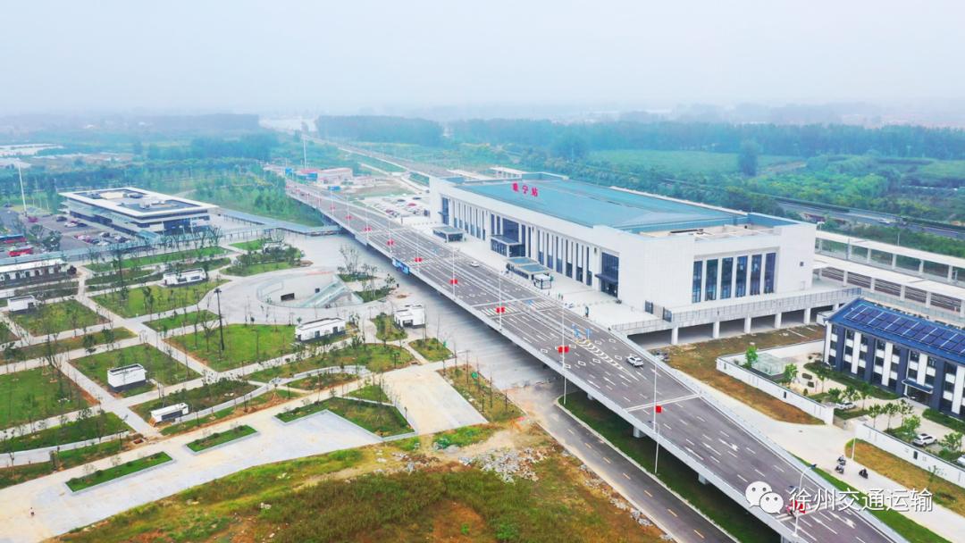 徐宿淮盐高铁睢宁站客运枢纽地下停车场正式投入使用