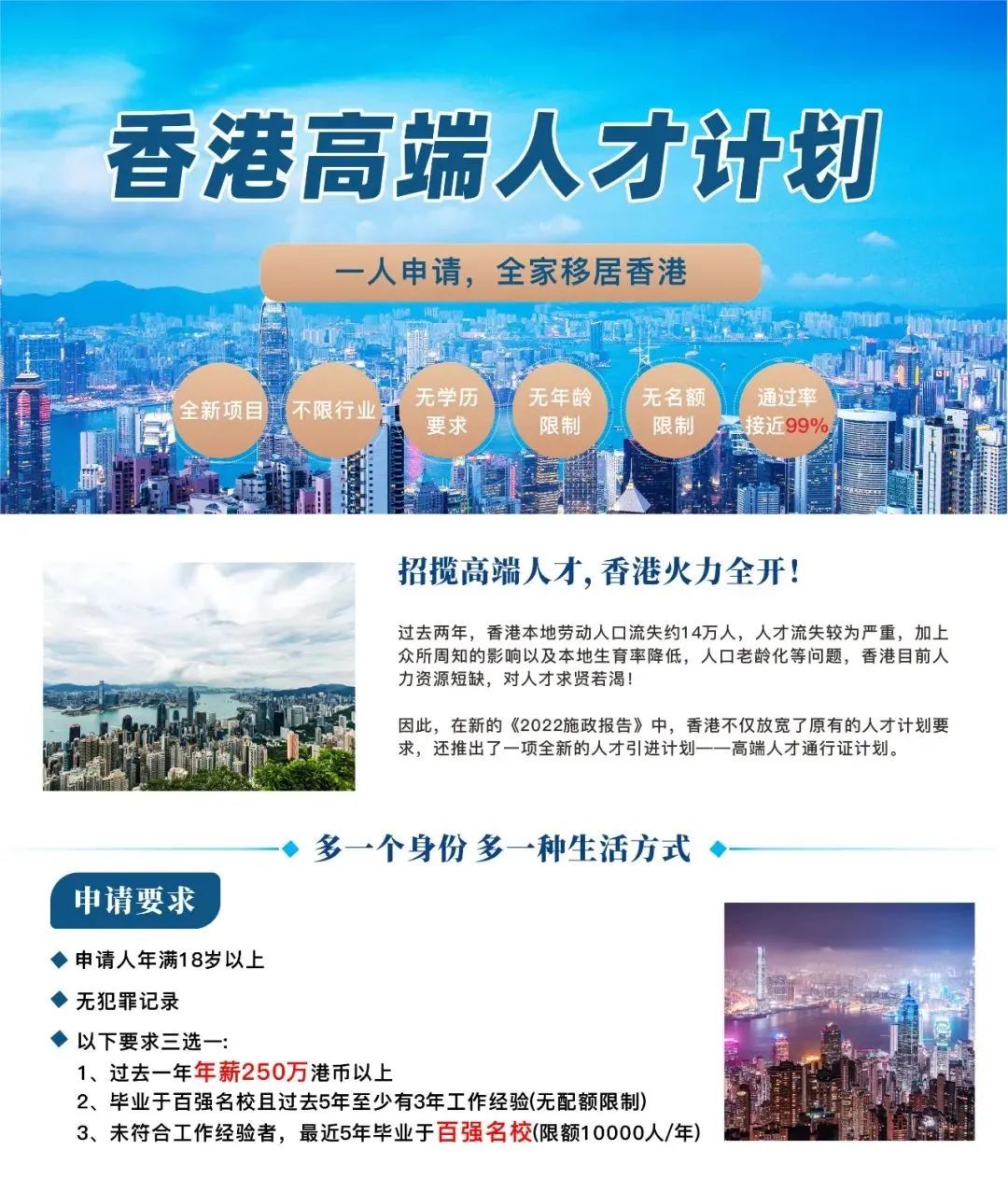 香港高才通计划政策收紧!赶紧来了解下