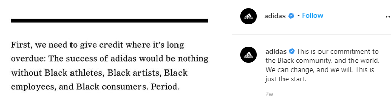 热点阿迪达斯也逃不掉，因“种族主义”问题，涉事英国女高管决定辞职