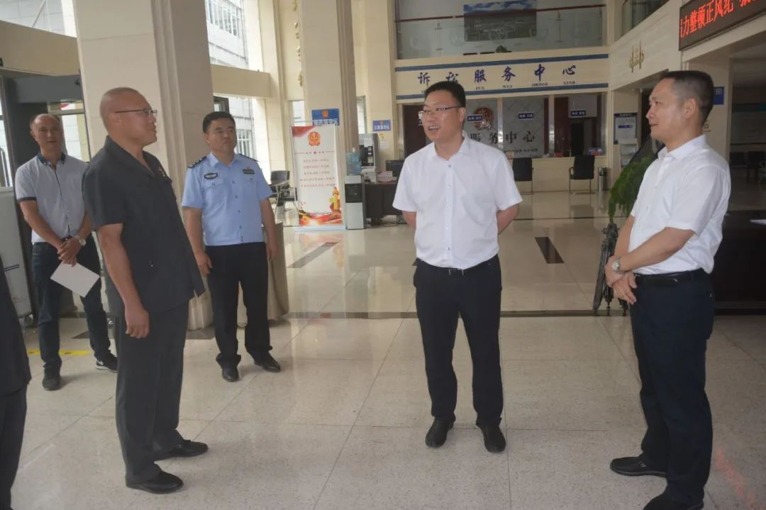 【教育整顿】县委书记宋文辉到屏边县人民法院调研督导队伍教育整顿