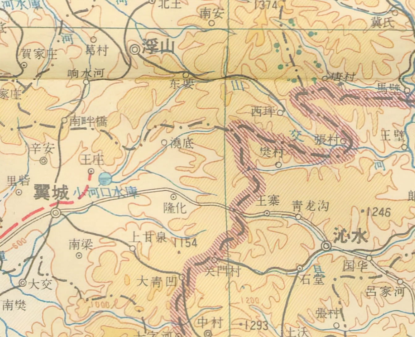 在山西省翼城县,浮山县,沁水县接壤一带,1941年7月出于抗日形势的需要