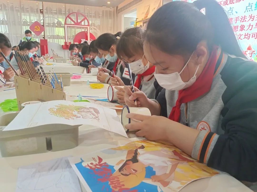 上海戬浜学校走进中国百年搪瓷展览馆开展技能赛|宽创展览馆设计