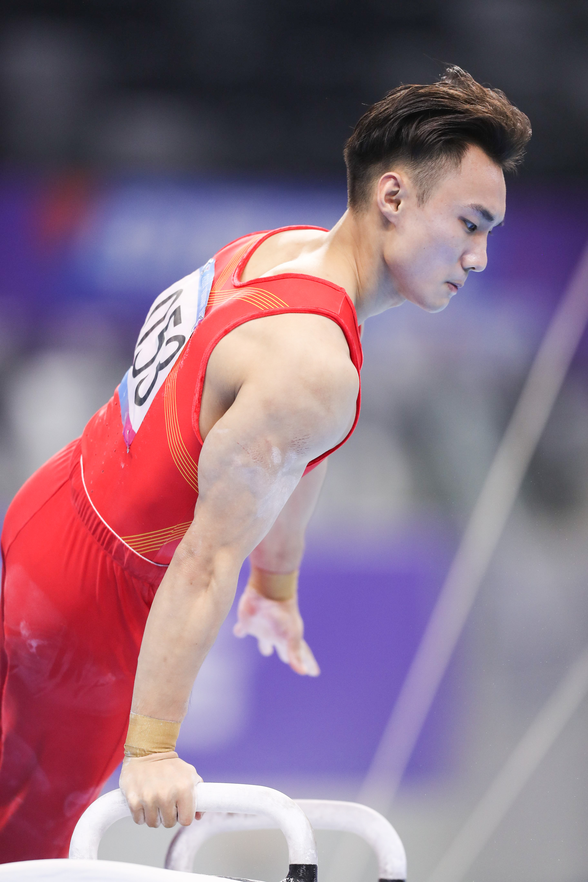 体操——全国锦标赛:孙炜夺得男子个人全能冠军(2)