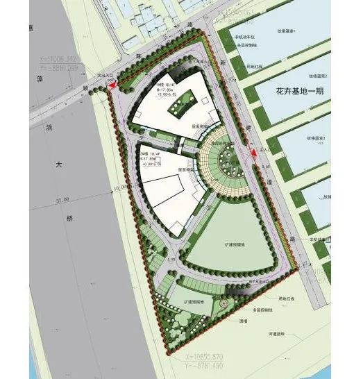 寶山這裡將新建一個花卉交易市場!一期項目規劃設計方案公示中