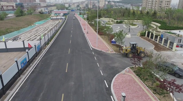 十七冶青岛市唐山路打通一期工程顺利通过竣工验收