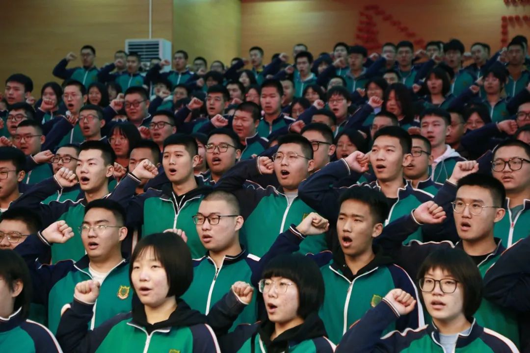 唐山实验学校高考百日誓师大会