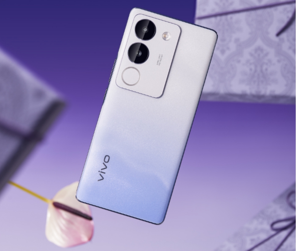 vivo s17,性价比超级高的手机,外观设计就像晚霞遇到了银河系