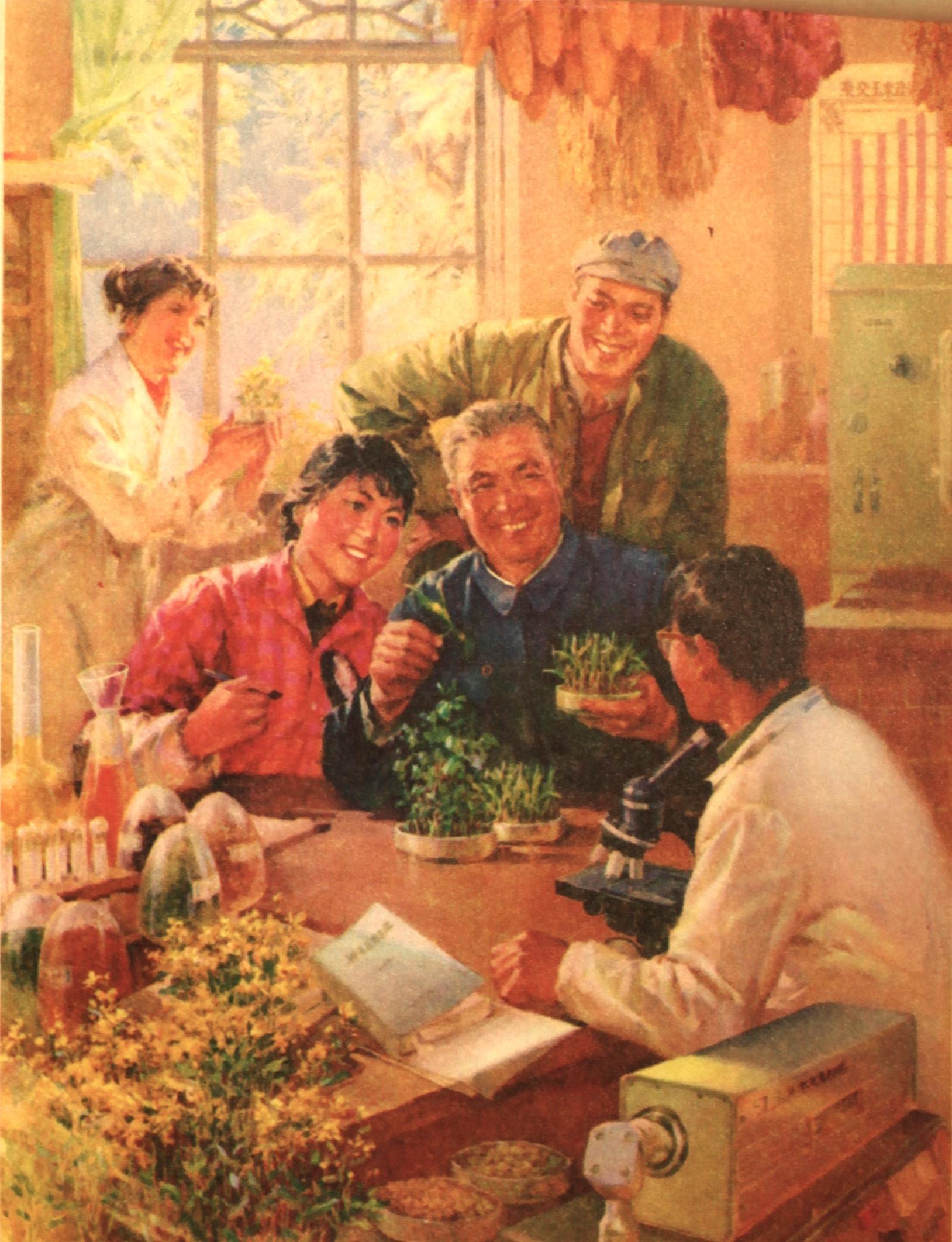 多姿又多彩,20张80年代怀旧经典年画,教科书插画的典范之作