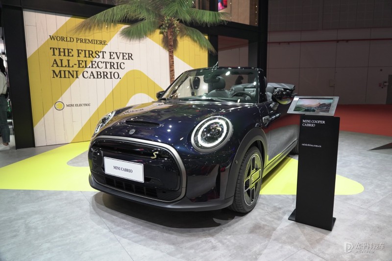 2023上海车展:mini cooper cabrio亮相