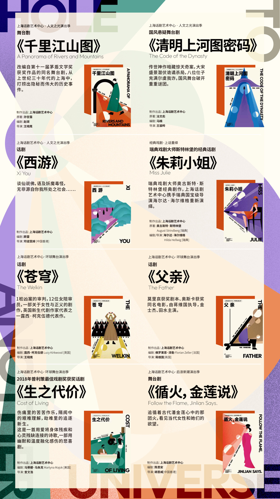 话剧《千里江山图》明年3月见,金士杰田水联合主演《父亲》