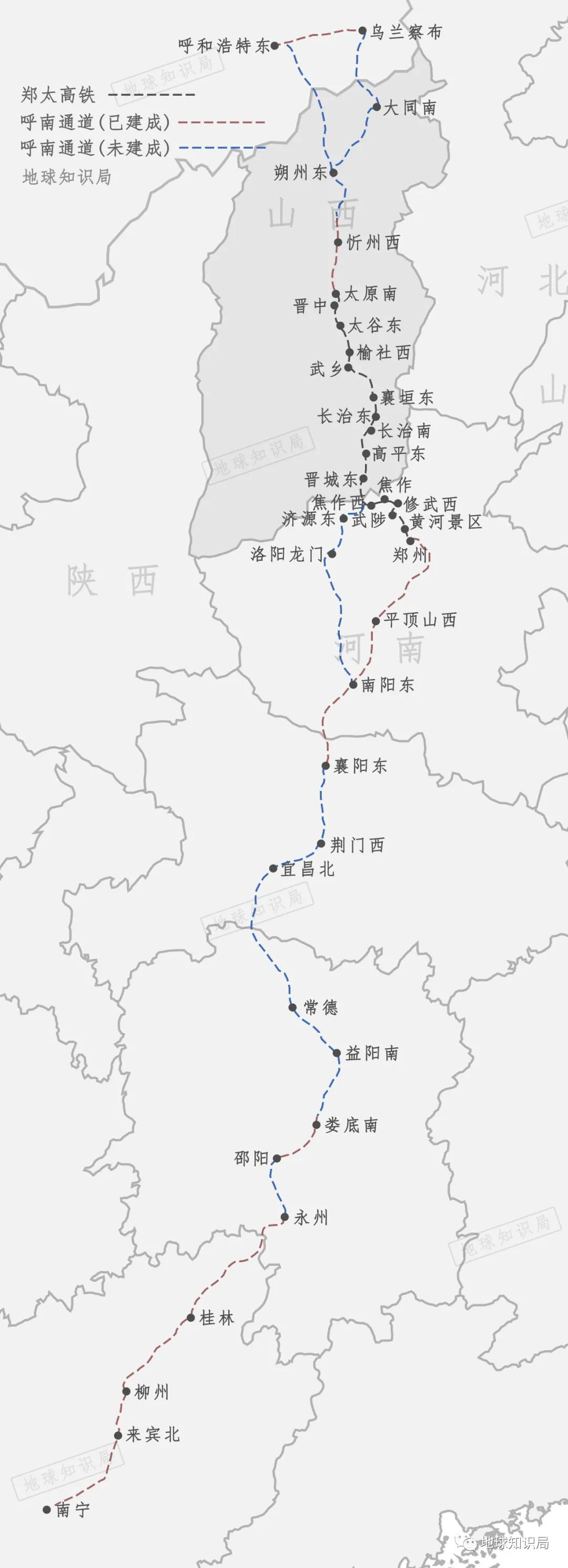 郑太高铁全线通车运营,中国又诞生一条两相邻省会间直达高铁