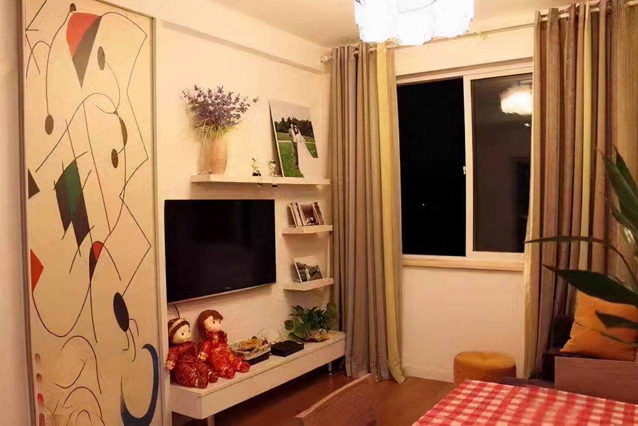 59㎡两室一厅小户型,面积虽小却很实用,家的感觉就是温馨