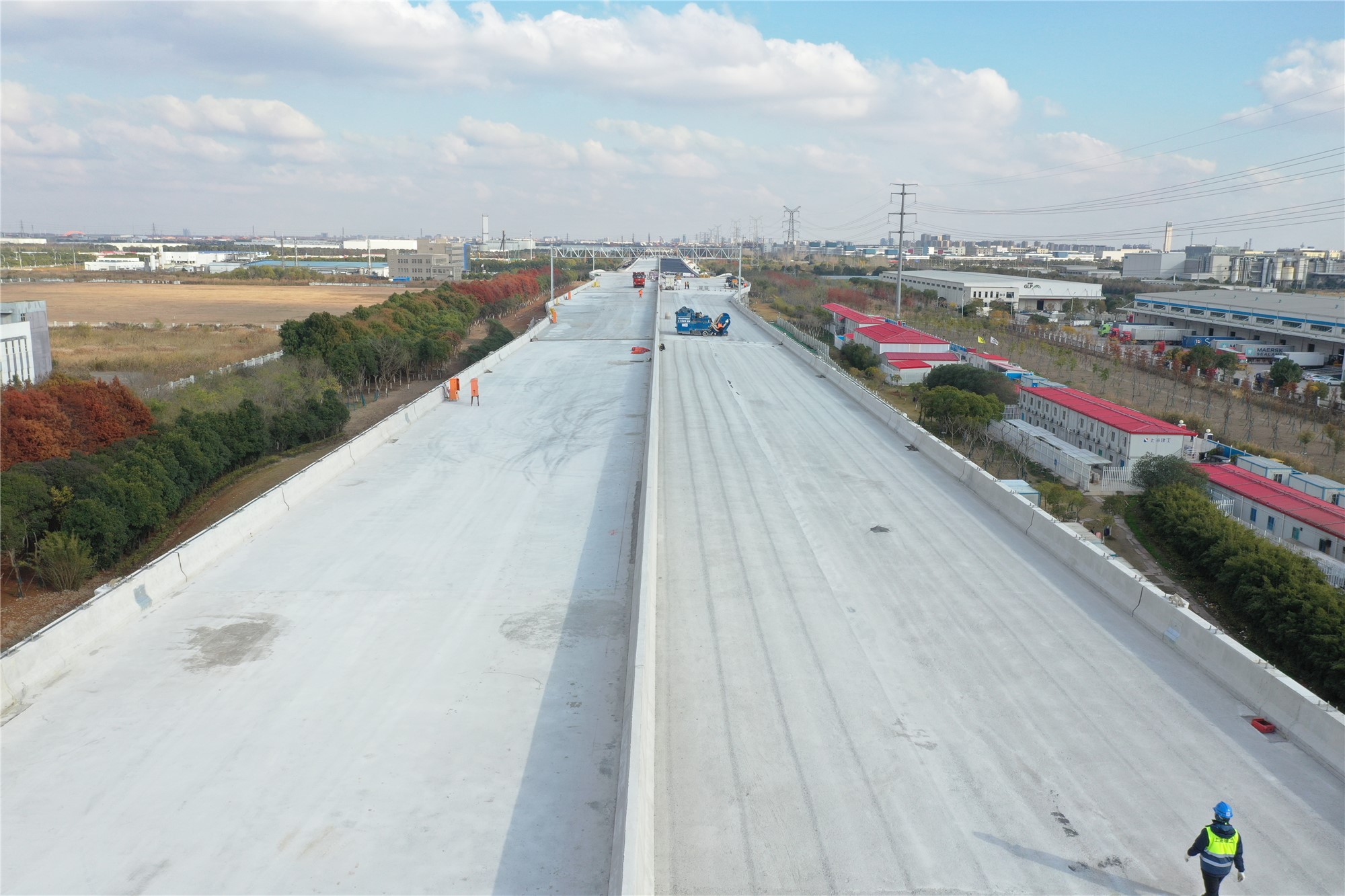 新四平公路拓宽图片