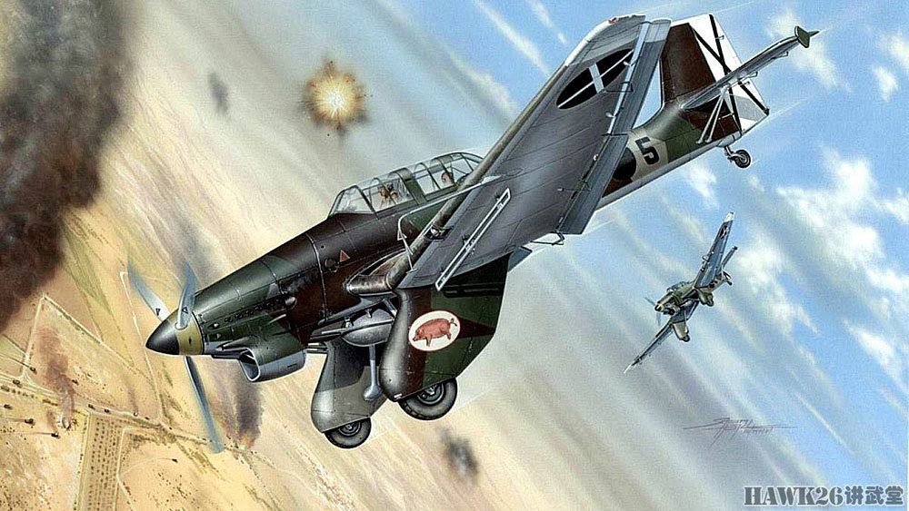 85年前 第一架"斯图卡"俯冲轰炸机量产型下线 成为闪电战象征