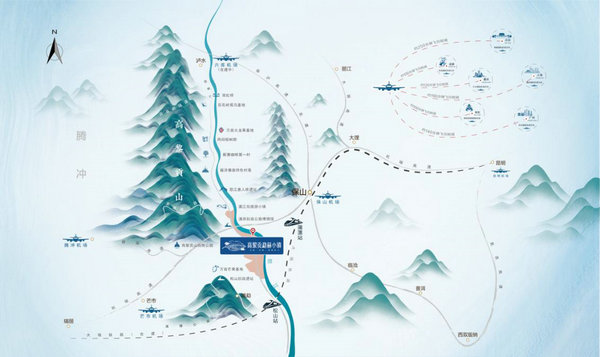 推动保山旅游全面转型:大滇西旅游环线上的高黎贡勐赫小镇