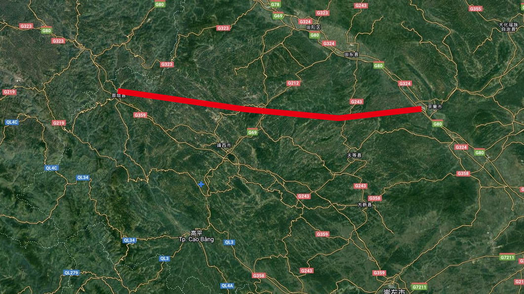 好消息!百色又准备开工建设两条高速:东兰至乐业,平果至那坡