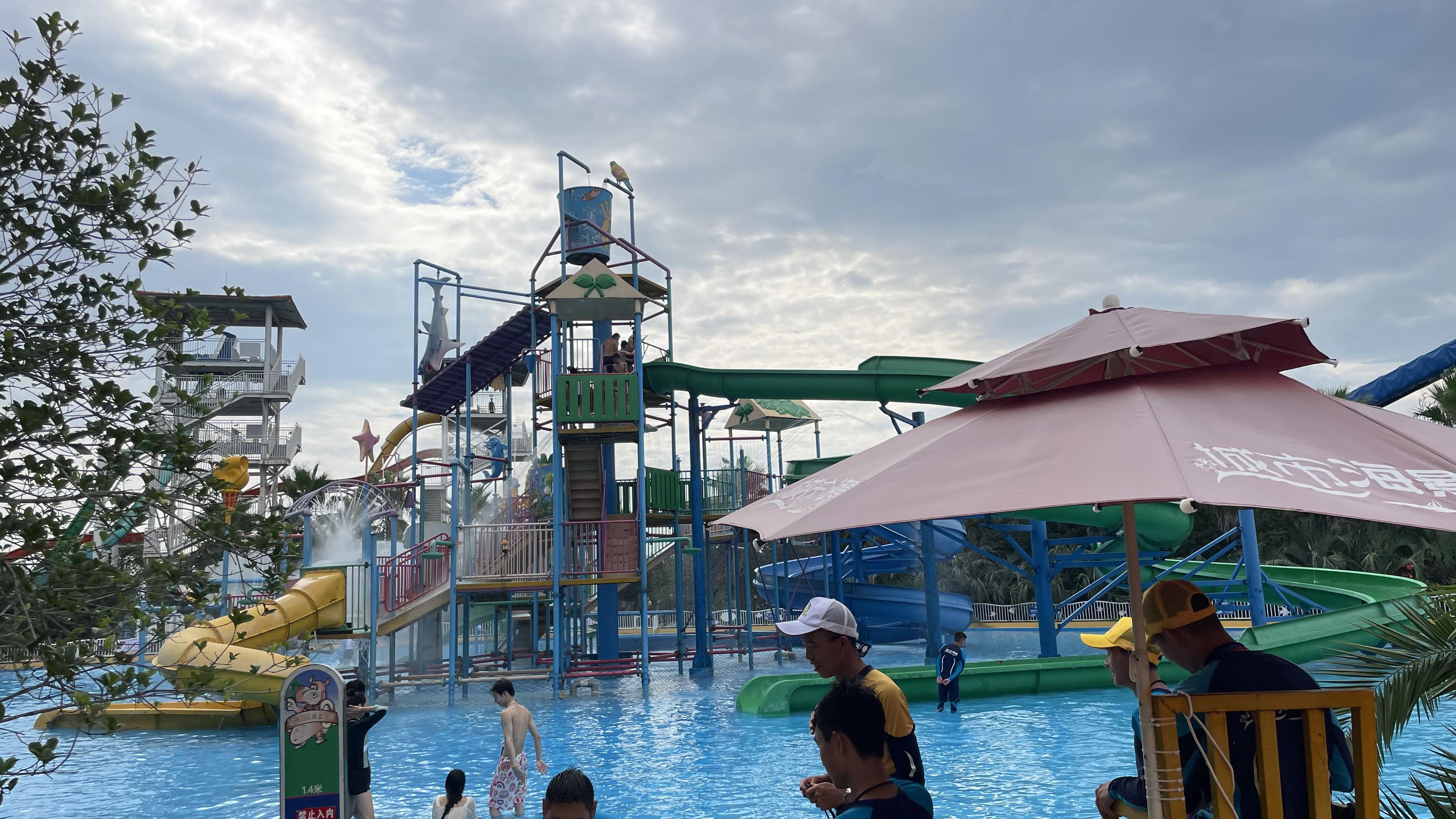 长沙周边游,昭山城市海景水上乐园,夏日消暑的绝佳去处