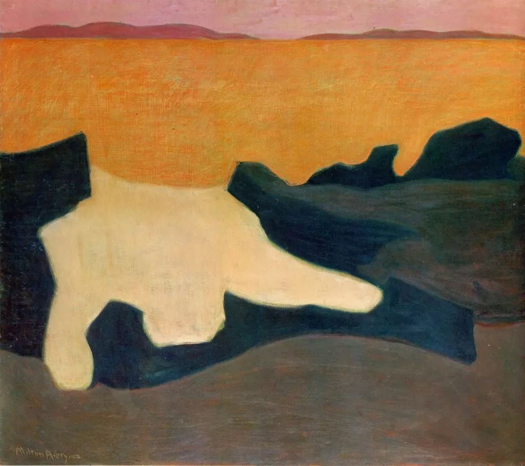 恬静诗意的绘画 - 米尔顿.艾弗里 milton avery