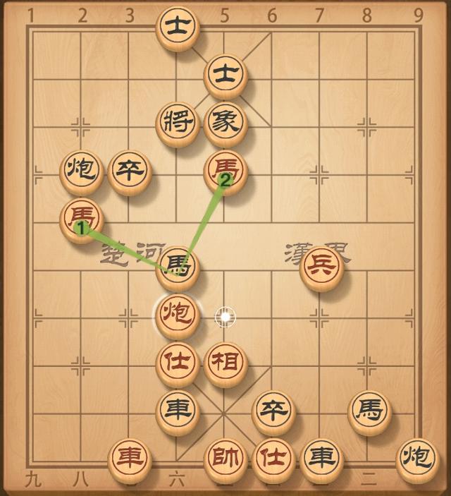 象棋马怎样不能走图片图片