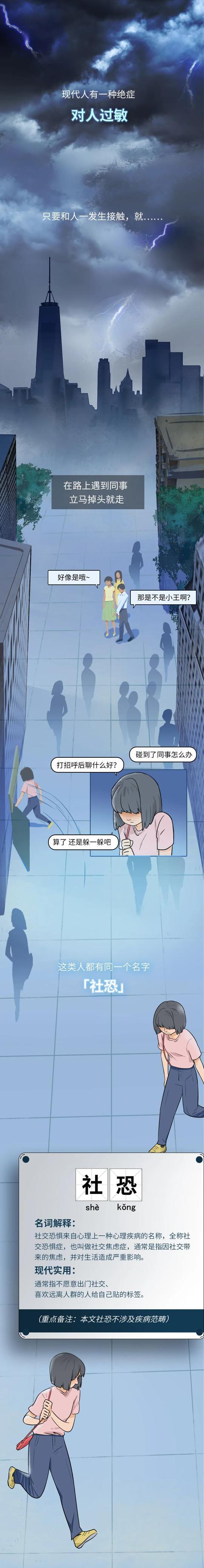 你"社恐"吗?一组漫画揭开,社交恐惧症的日常,你是这样吗?