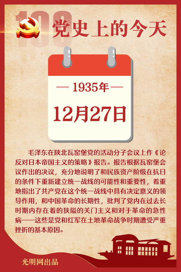 【党史上的今天】12月27日