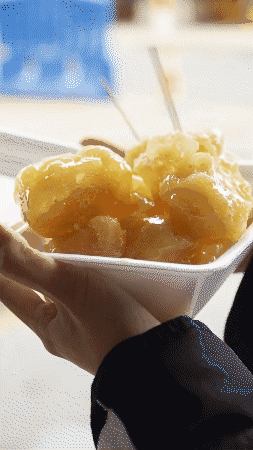 糖不甩是司前人童年的味道,也是司前人心心念念的小吃,别看糖不思简