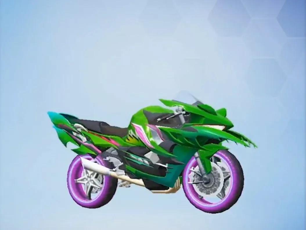 "吃鸡"全新摩托车皮肤"双刃魅影"爆料?三种配色,还有流光!