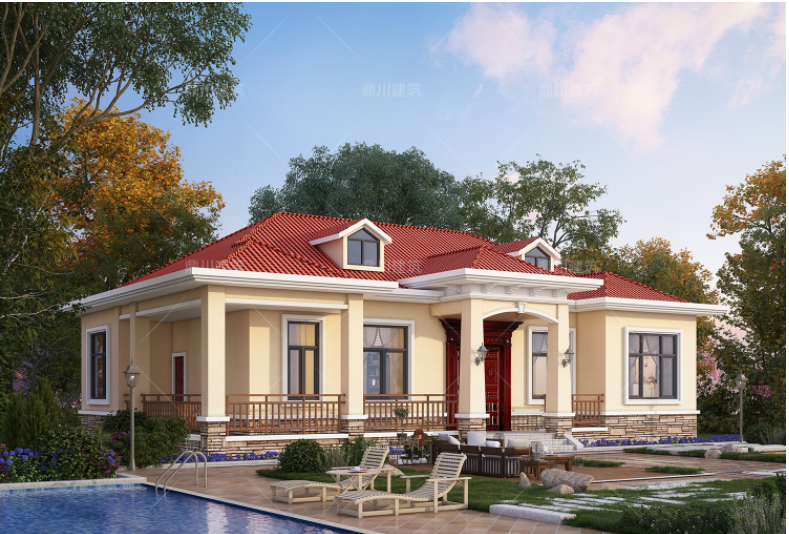 回村建栋小别墅,一层就很合适,这4款农村别墅,实打实好户型